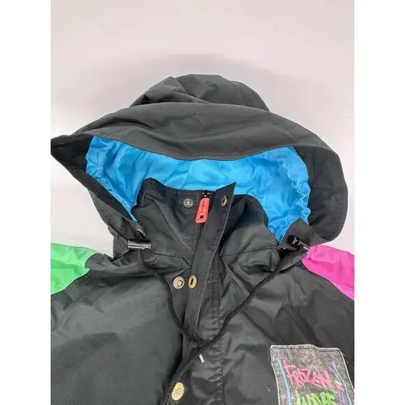 Vintage 80S/90S O’neill Futures Shock Jacket Small Pullover Quarter Zip/Snap - Picture 11 of 12